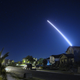 An operational test launch of an unarmed Minuteman III intercontinental ballistic missile from Vandenberg Air Force Base, Calif., is seen from nearby Lompoc, Calif., Sept. 26, 2013. Credit: U.S. Air Force